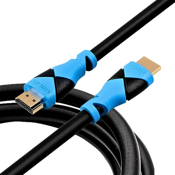 Câble HDMI - Câble HDMI 4K 50 ft - Câble HDMI Haute Vitesse Ethernet TV HDMI pour 4k60hz, 1080p UHD, FullHD, 3D, CL3 Évalué, ARC, PS4, XBOX, HDTV, Câble TV HDMI, Câble 50 HDMI (50 Pieds)