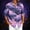 Purple #009, variant on Men's Halloween Shirts Bat Spider Graphic Long Sleeve Casual Costumes Witch Hat Quick Dry Print Henley Fall Novelty Shirt 3XL