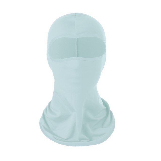 Máscara facial de seda de hielo para montar a caballo, protector solar para exteriores, casco de bicicleta a prueba de polvo en verano