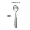 thumbnail image 4 of OXO Steel Slotted Serving Spoon, 4 of 6