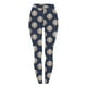 thumbnail image 3 of Gibobby Pantimedias yoga Dama Leggings informales con estampado béisbol para mujer, pantalones informales con cintura elástica, pantalones chándal（Azul marino， S), 3 of 4