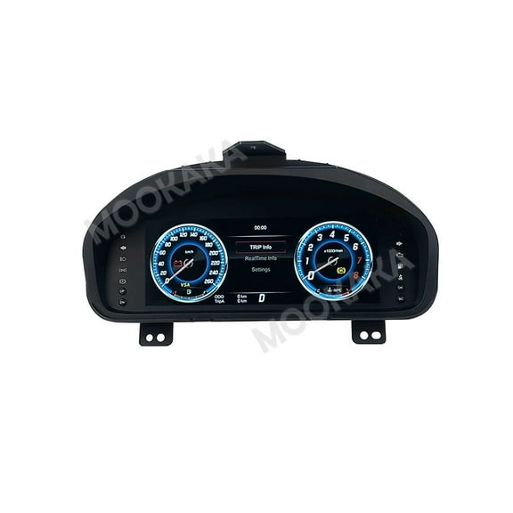 MOOKAKA Digital Dashboard Instrument Cluster for Honda Accord LCD Screen Virtual Cockpit Speedometer Upgrade Universal Fit Car Accessory with Linux OS
