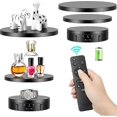 thumbnail image 1 of 3 in1 Motorized Rotating Display Stand with Remote Control and 15/18/22cm Replacement Cover, Electronic Turntable Stand for Photography Products, 1 of 5