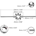 thumbnail image 2 of Huggegwe Clé à Molette 25mmx9mm M7-M9 Métrique Support Rond Robuste 1Pcs CJB91-23610, 2 of 7