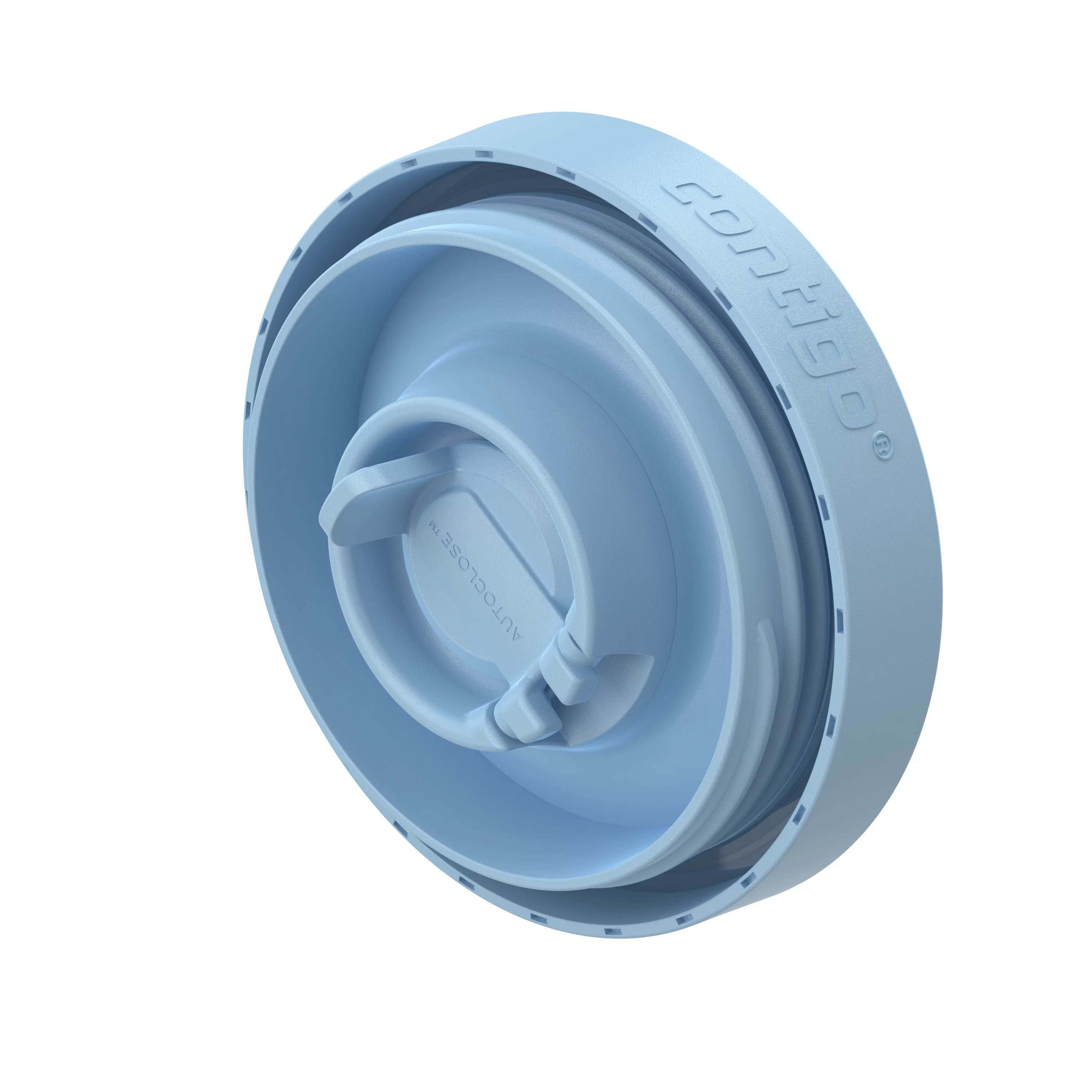 Contigo AUTOCLOSE Shake & Go Tumbler, 20 oz (591 mL), Water Bottle with Straw, Glacier, BPA-Free