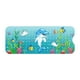 thumbnail image 2 of Alfombra de baño para bebé antideslizante, 100x40cm, estampado de dibujos animados, larga, lavable a máquina con agujeros de drenaje, alfombrillas de delfín, 2 of 9