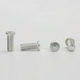 thumbnail image 1 of FOLOYORI 100 Pcs Pièces en Tôle Argentée Plaquée Clous de Soudage Ergonomiques et Durables pour Réparation de Machine, 1 of 3