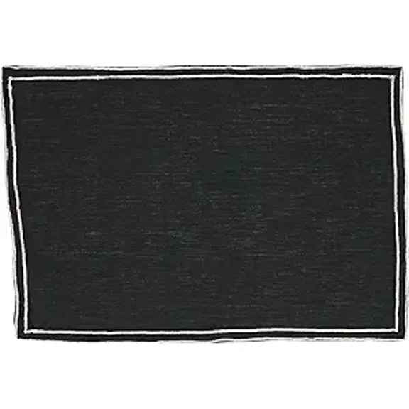 Double Line Embroidered Placemat (Set of 4)