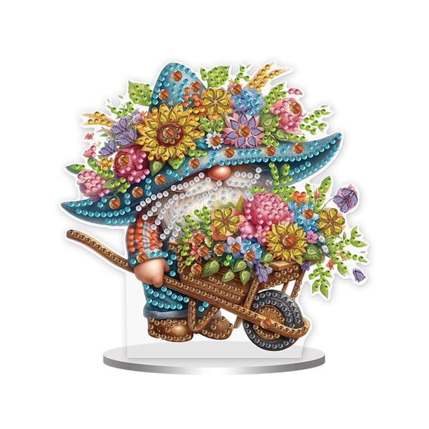 Kits Arte Diamantes Escritorio Acrílico Forma Especial para Decoraciones Oficina en Casa