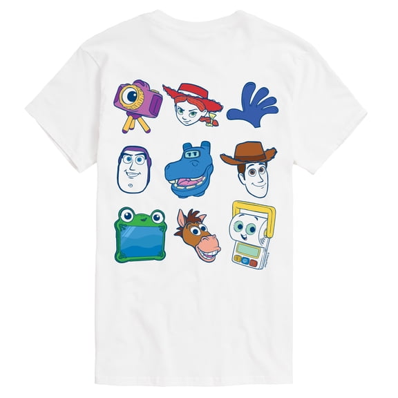 Toy Story 5 - Character Grid - Men's Short Sleeve Graphic T-Shirt