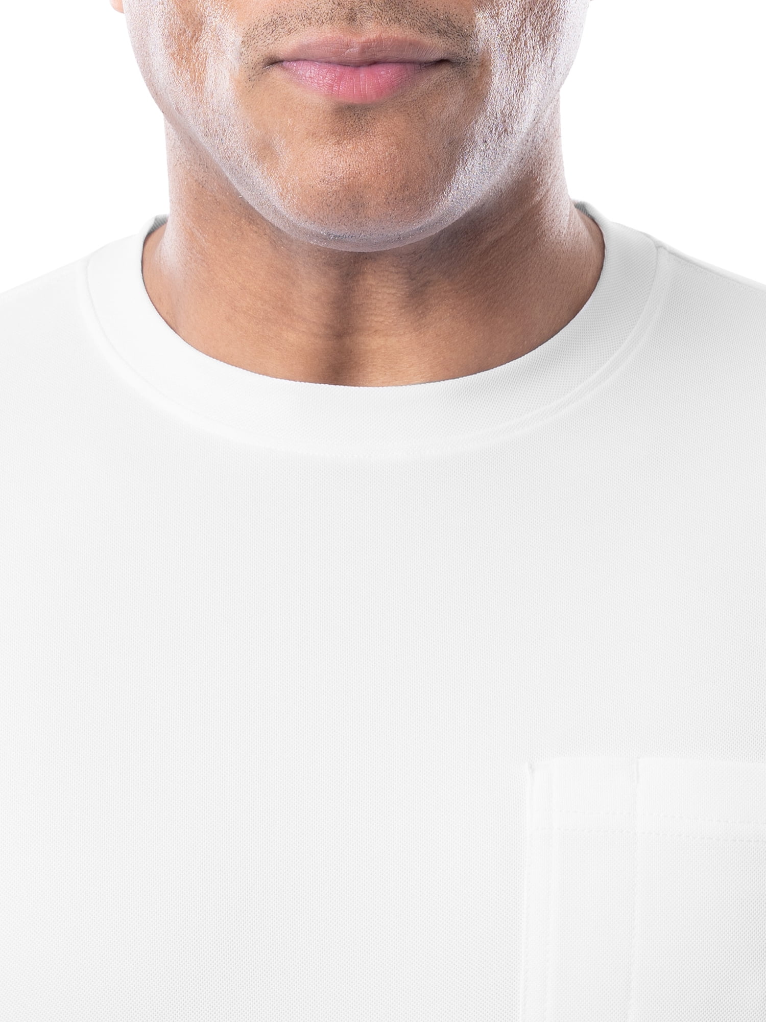 Wrangler Workwear Men's Long Sleeve Poly Performance Pocket T-Shirt