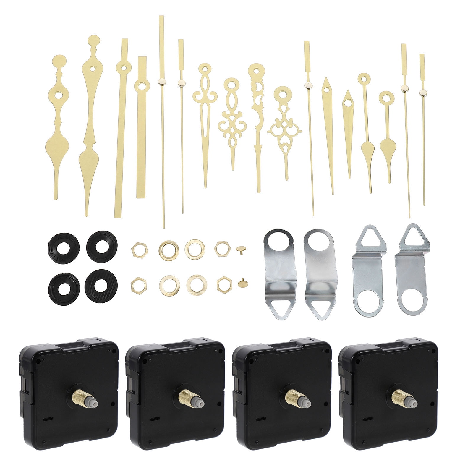 unbranded 12 Sets  Replacing Quartz Clock Movements Clock Mechanism DIY Clock Pointer Part