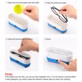 thumbnail image 4 of Glasses Cleaner Ultrasonic Jewelry Cleaner Denture Eye Glasses Cleaning Machine;Glasses Cleaner Ultrasonic Jewelry Denture Eye Glasses Cleaning Machine,Pink, 4 of 5