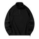 thumbnail image 3 of Kalauyu Mens Fuzzy Fleece Sweatshirt Quarter Zip Pullover Long Sleeve Winter Fall Outdoor Warm Outerwear, 3 of 4