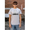thumbnail image 4 of Llamaste Namaste Spiritual Llama Plus Size Crewneck Graphic Tee Shirt Brisco Brands 4X, 4 of 5