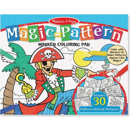 Melissa & Doug Magic-Pattern Marker Kids\' Coloring Pad - Pirates ... Melissa & Doug Magic-Pattern Marker Kids\' Coloring Pad - Pirates ...
