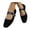 Black, variant on Mary Jane Flats for Women Dressy Comfortable Square Toe Ballet with Buckle Strap Retro Casual Shoes Black 36