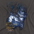 thumbnail image 2 of Batman Aa Arkham Killer Croc Women's T Shirt, Charcoal, Small, 2 of 6