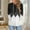 #015-Black, variant on Ounisa Women's 2025 Fall Long Sleeve Hoodie Gradient Pullover Sweatshirt Lightweight Casual Tops Blouse