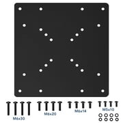 Mount-It! VESA Mount Adapter Plate | VESA Pattern 75x75mm to 200x200mm | Monitor and TV Mount Extender Conversion Kit