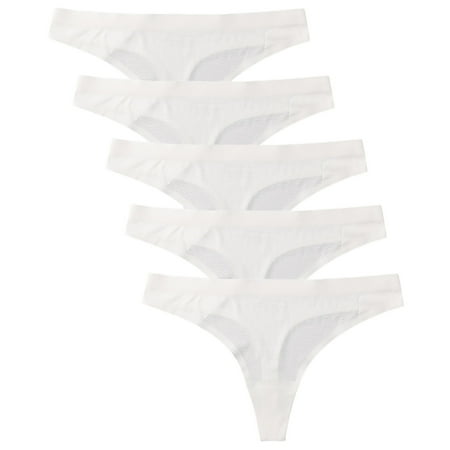 

Seamless Underwear For Women Women s 5 Pack Sports Casual Seamless Perforated Thong Panties