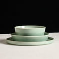 thumbnail image 6 of Stone Lain Claire 8-Piece Pasta Bowl Set Stoneware, Service for 8, Green, 6 of 6