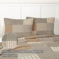 thumbnail image 5 of VHC Brands Farmhouse Bedding-Sawyer Mill Sham, Standard 21x27, Charcoal Grey, 5 of 5