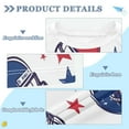 thumbnail image 2 of FORMRS Boys Rash Guard with Short Sleeves UPF 50+ Swim Shirts Sizes 3-12T, Cartoon American Football Helmets, 2 of 6