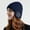 Navy, variant on KkSLirnhs Winter Hats for Women with Ear Flaps Scrub Cap with Buttons Bouffant Hat with Sweatband for Womens and Mens Black One Size
