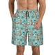 thumbnail image 1 of Fotbe Sea Lighthouse Trajes de Baño Estampados para Hombre, Shorts de Verano de Secado Rápido, Ropa de Playa, Bañadores-XX-Large, 1 of 6