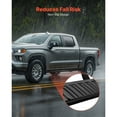thumbnail image 6 of KFFKFF 6-Inch Side Steps for 2019-2025 Chevy Silverado/GMC Sierra 1500 Crew Cab and 2500HD/3500HD Crew Cab, Black Textured Aluminum Running Boards, 6 of 9