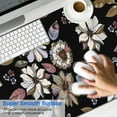 thumbnail image 2 of Long Mouse Pads for Desk,Pioneer Flower Floral Print Pattern Desk Mats on Top Of Desks, Desk Mouse Pad Extra Large with 3mm Non-Slip Base and Stitched Edge for Gaming,Office,Work,Home 47.3"x23.6", 2 of 6