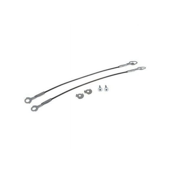 Tailgate Support Cable - Compatible with 2003 - 2012 Ford F-350 Super Duty 2004 2005 2006 2007 2008 2009 2010 2011