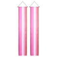 thumbnail image 1 of 1 Pair Durable Rainbow Flags Household Hanging Couplets Party Layout Props, 1 of 8