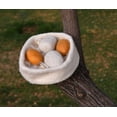 thumbnail image 3 of De Kulture Works Premium Wool Felt Eggs Basket Eco Friendly Needle Felted Stuffed tide Ornament, 7x2 DH inches, 3 of 5