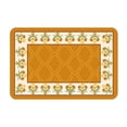 thumbnail image 4 of DOLITY Kitchen Absorbent Drain Pad Dinnerware Placemat Dish Drying Mat Farmhouse Dishes Orange, 4 of 9