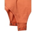 thumbnail image 5 of A2Y Women's Fashion Basic Premium Cotton Racerback Tank Body Suit Ash Copper M, 5 of 5