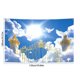 thumbnail image 4 of Xihbxyly Fondo de Pascua, Diseño Vibrante de Corona Primaveral, Tela de Poliéster Ligera, Fondo Fotográfico Colorido, Perfecto para Celebraciones o Sesiones de Fotos, Ideal para Eventos Festivos, Fác, 4 of 7