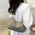thumbnail image 4 of Embrague Femenino Bolsa de axila para mujer Bolsa de piscina de color sólido simple y liviana para regalo (verde) Sywqhk Para Estrenar, 4 of 8