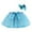 Blue, variant on Zshosam Toddler Skirts Girls Layered Tutu Skirt Ruffle Tiered Tulle Party Dance Skirt (Blue,5-8 Years)