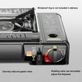 thumbnail image 3 of Cassette Portable Gaz Butanes 2,9 kW avec Allumage Piézo pour Cuisson Extérieure Camping Pique-Nique Randonnée Sac à Dos Randonnée Barbecue, 3 of 7