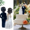 thumbnail image 5 of 4.7"Wedding Cake Toppers Bride and Groom Figures Ornament Toy Gifts Decorations, 5 of 6