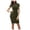 /c58Green241, variant on WEIGFI Womens Summer Dresses Casual Shirt Elegant Dress Short Sleeve Basic Work Daily Wear Club Party Outdoor Bodycon Crew Neck Stretchy Slim Fit Solid Color Stylish Vacation Sundress,Black,L