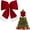 Large, variant on Christmas Velvet Bows,Wine Red Wreath Gift Bows Vintage Xmas Velvet Ribbon Bow Ornaments for Christmas Farmhouse Tree Garland DIY Craft Wrapping Decorative(Large,13.77")