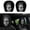 2pcs#002, variant on Ghost Face Headrest Covers, Scary Covers for Cars, Stretchy Seat Headrest Protector, Funny Cover for Auto, Vehicle, Truck, SUV, Washable Elastic Fabric, Interior Accessories(1pcs)