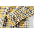 thumbnail image 4 of SSLR Flannel Shirt for Men Long Sleeve Button Down Shirt Plaid Casual Jacket, 4 of 8