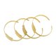 thumbnail image 2 of Brazalete de latón Sunnimix 4 Piezas Cuadrado, 2 of 8