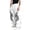 White@GC@, variant on CONZONE Men's Baggy Sweatpants Gothic Wide Leg Pants for Men Trendy Elastic Waist Graphic Y2K Soft Streetwear Joggers With Pocket