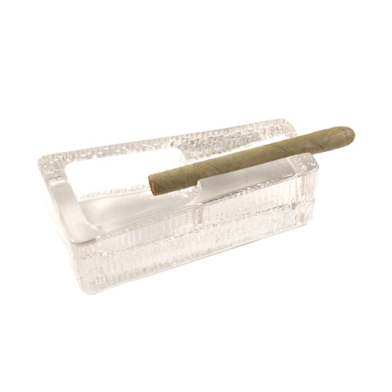 Innovator Brick Glass Single Cigar Ashtray