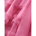 thumbnail image 4 of Liacowi Women's Summer Long Mesh Skirt Solid Color Sheer Flowy Skirt for Travel, Beach, Photography, 4 of 7